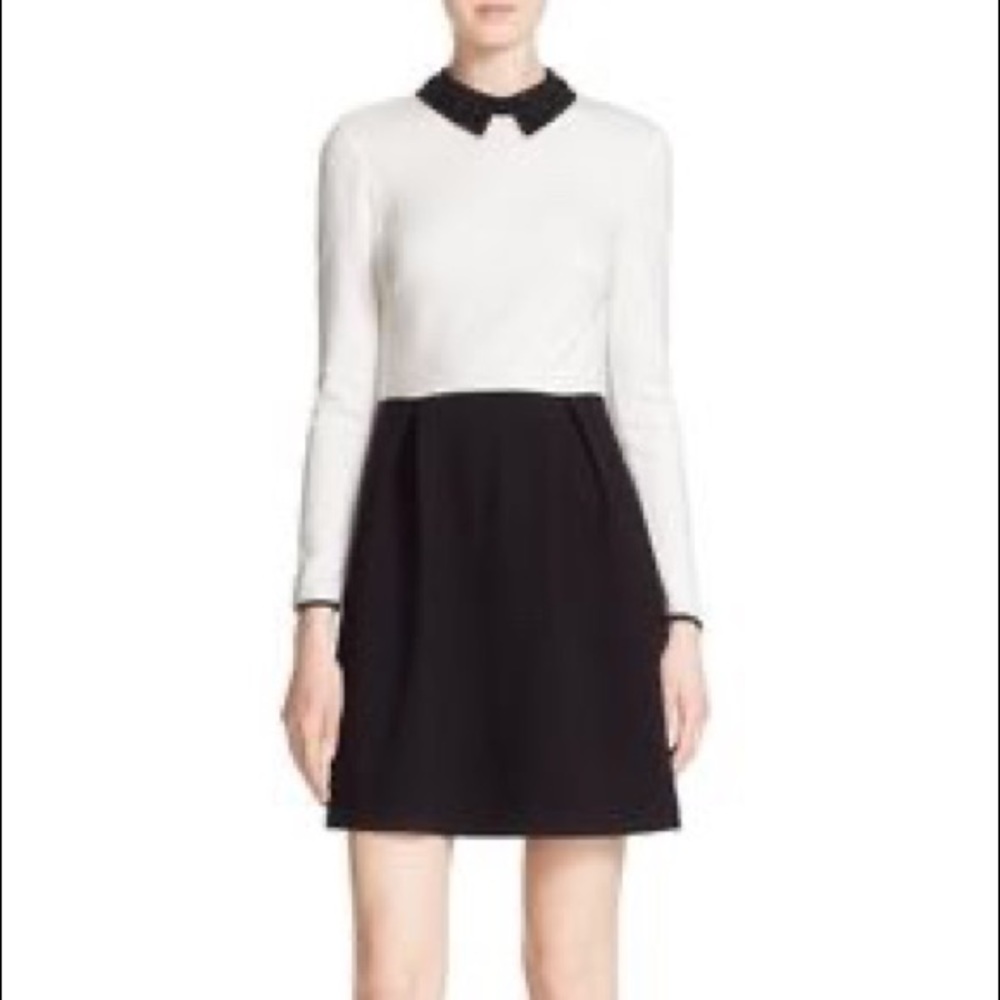 Ted Baker London Lailah Beaded Collar Mini Dress